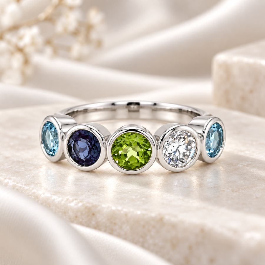 The Legacy Ring | Custom Family Birthstone Ring